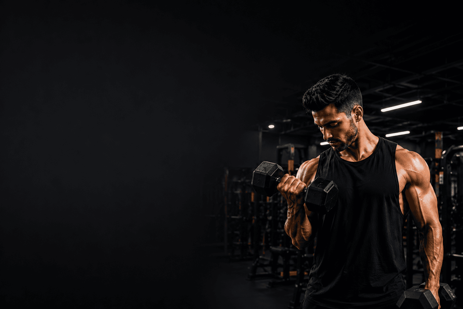 Athlete training at FIT SPACE GYM